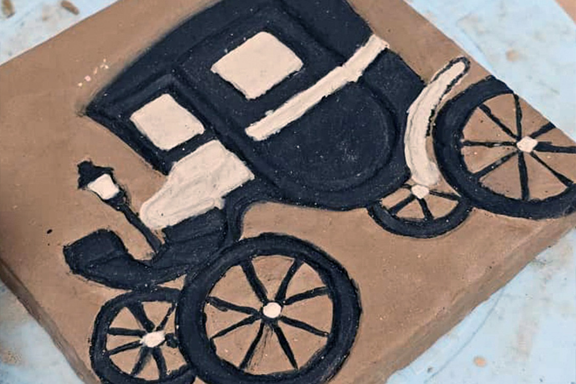 المرحلة ما قبل الأخيرة من دورة الخزف